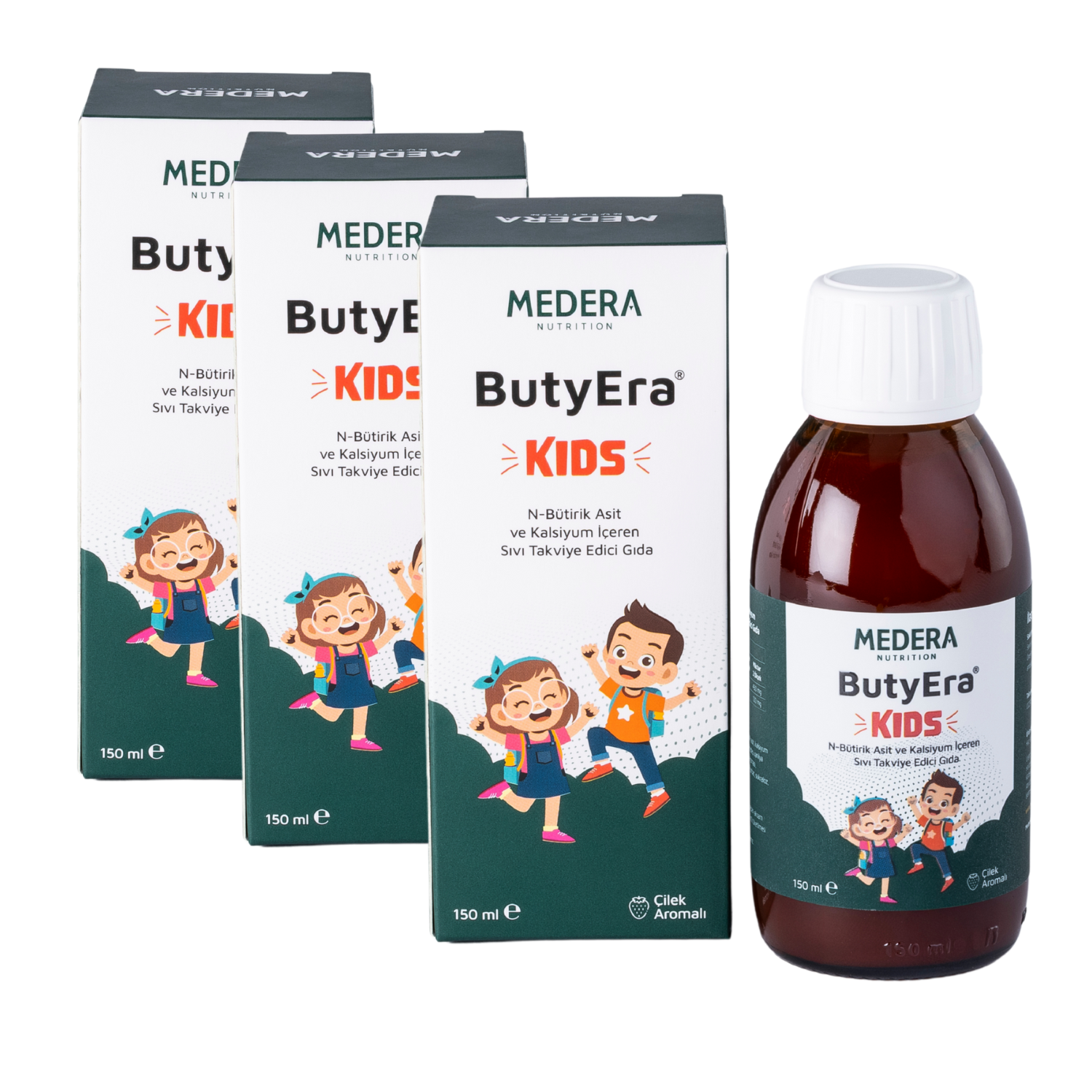 Medera ButyEra® Kids Şurup 3'lü Paket