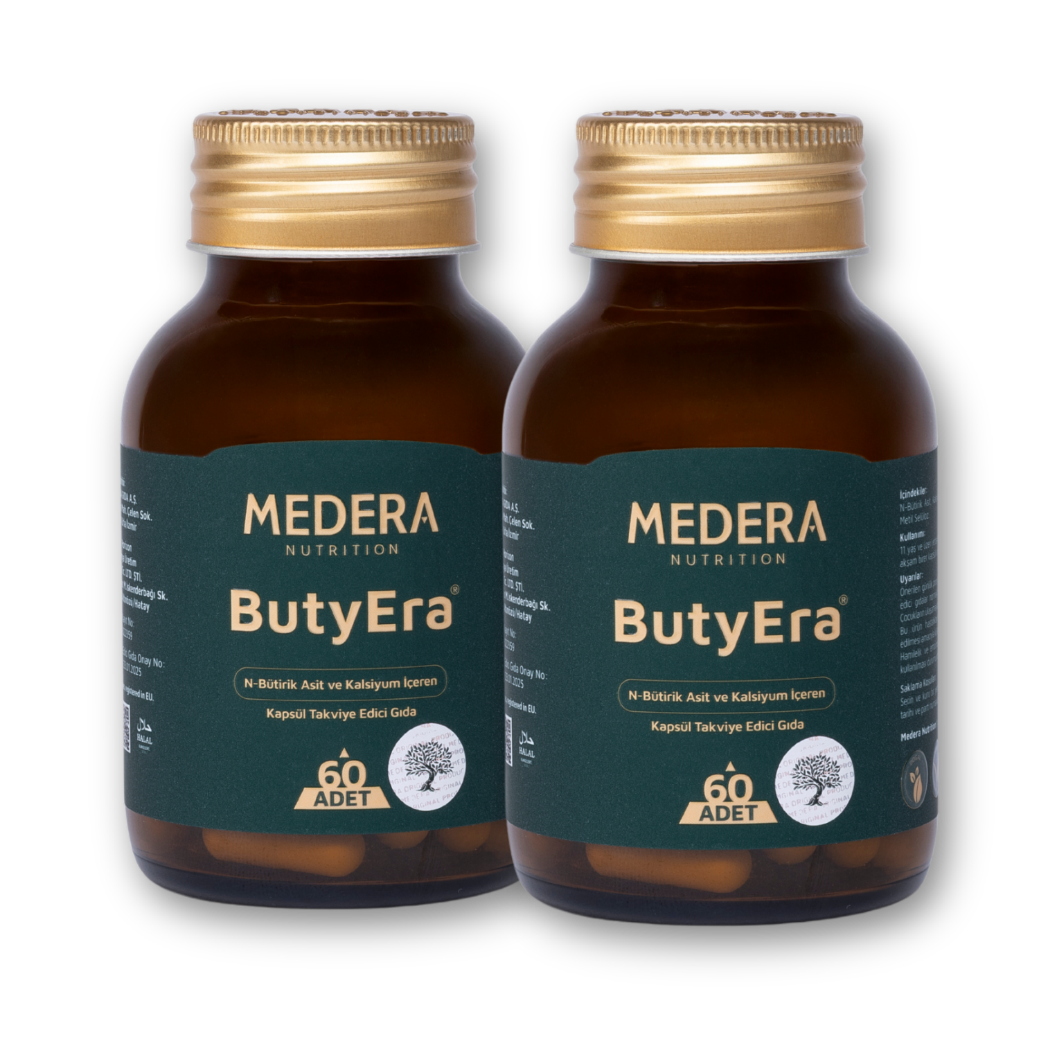 Medera ButyEra® 60 Kapsül 2'li Paket